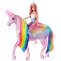 Mattel Lalka Barbie Dreamtopia Jednorożec Magia Świateł Fxt26
