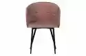 Woood Woood :: Krzesło Dusk Różowe Aksamit Szer. 57 Cm