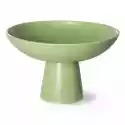 Hkliving Hkliving :: Ceramiczna Misa Z Podstawą Zielona Śr. 25 Cm