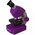 Mikroskop Bresser Junior 40X-640X Purpurowy