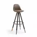Krzesło Barowe / Hoker Less Brązowy Wys. 97 Cm