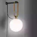 Artemide :: Lampa Ścienna / Kinkiet Nh Złoty Szer. 14 Cm