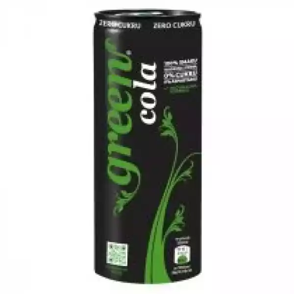 Green Cola Napój Gazowany O Smaku Coli 330 Ml