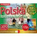 Demart  Puzzle 100 El. Polska. Kultura Ludowa + Atlas Demart