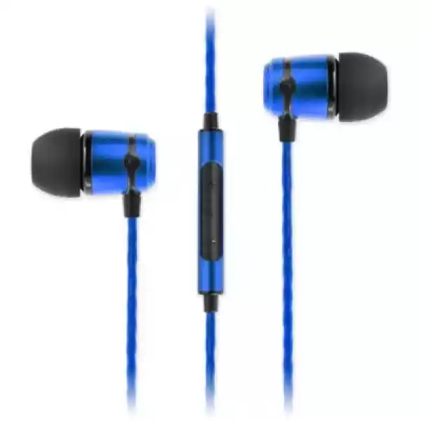 Słuchawki Dokanałowe Soundmagic E50C Niebieski