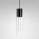 Aqform Aqform :: Lampa Wisząca Modern Glass Tube Czarna Wys. 28 Cm