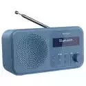 Radio Sharp Dr-P420 Niebieski