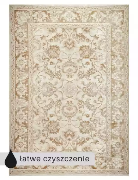 Carpet Decor :: Dywan Tebriz Kremowy Łatwe Czyszczenie