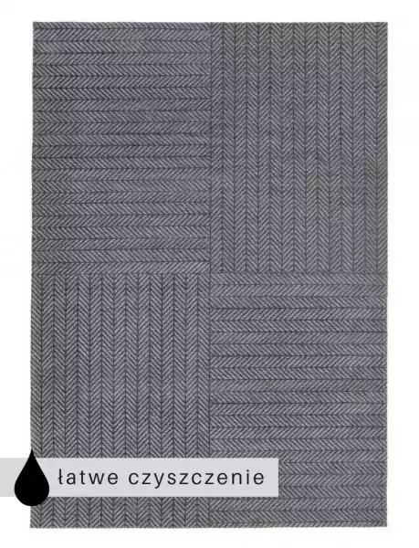 Carpet Decor :: Dywan Quatro Szary Łatwe Czyszczenie