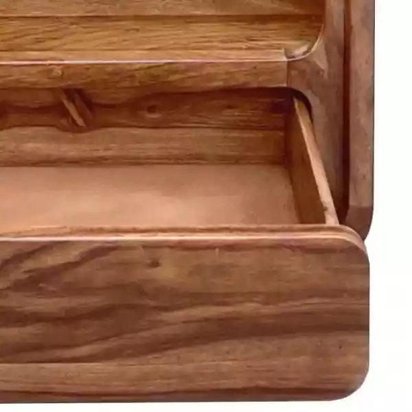 Table4U :: Drewniany Regał Helena 60X30X160 - Kolor Miód