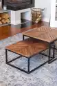 Table4U Table4U :: Drewniany Stolik Kawowy Lag Jodła 70X50X30 - Kolor Bu