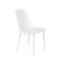 2Modern Krzesło Do Jadalni Pasto Białe Szer. 46 Cm