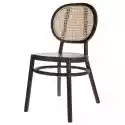 Hk Living :: Krzesło Drewniane Retro Czarne