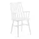 Drewniane Krzesło Carly 53X51 Cm Białe
