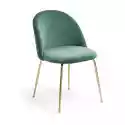 2Modern Tapicerowane Krzesło Warnaga Zielone