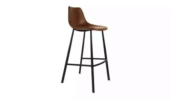 Dutchbone :: Krzesło Barowe / Hoker Franky Brązowy Wys. 106 Cm