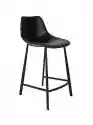 Dutchbone :: Krzesło Barowe / Hoker Franky Czarny Wys. 91 Cm