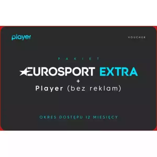 Eurosport Extra + Player (Bez Reklam) 12 Miesięcy