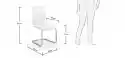 2Modern Krzesło Z Eko-Skóry Tribecca Białe