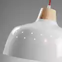 2Modern Metalowa Lampa Sufitowa Bole Biała