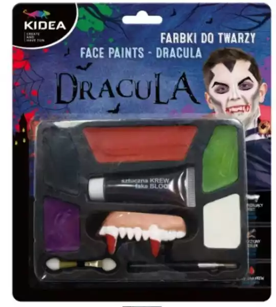 Farbki Do Malowania Twarzy Dracula