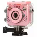 Extralink Kamera Sportowa Dla Dzieci Extralink H18 Różowy