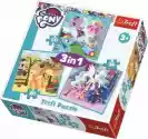 Trefl Puzzle 3W1 Radosne Dni Kucyków My Little Pony 34843 Trefl