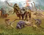 Tapeta 3D Dinozaury Ii New
