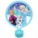 Lampka Nocna Disney Frozen Kraina Lodu Neon Dekoracja