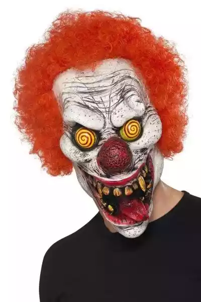 Maska Zły Klaun Clown Halloween Twisted