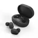 Słuchawki Dokanałowe Xmusic Tws700K Czarny Bluetooth Etui Z Wbud