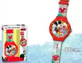 Zegar Ścienny Myszka Miki  Jak Ręczny Mickey Mouse Disney