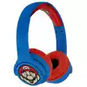 Słuchawki Nauszne Otl Super Mario Niebiesko-Czerwony