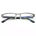 Stylion Plusy Okulary Do Czytania Metalowo-Żyłkowe St308 Moc: +3