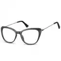 Oprawki Korekcyjne Okulary  Kocie Oczy Zerówki Damskie Cp121 Cza