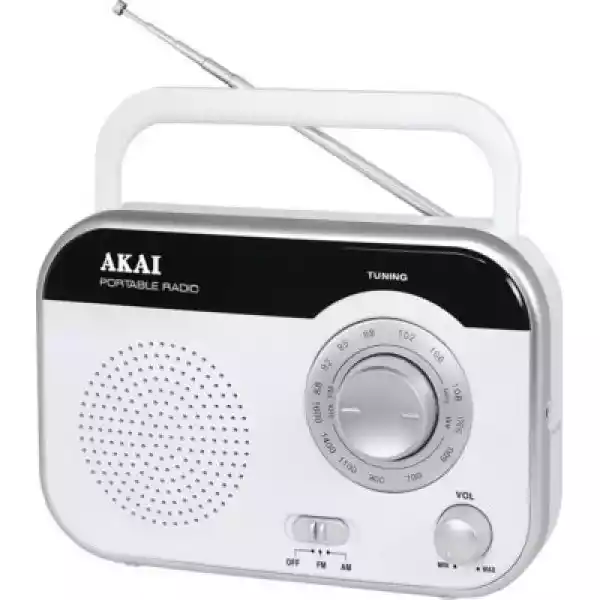 Radio Akai Pr003A-410B Biały