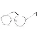 Lenonki Sześciokątne Okulary Oprawki Optyczne 925C Granatowo-Zło