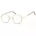 Lenonki Okrągłe Okulary Oprawki Optyczne 927I Panterka+Złoty