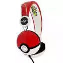 Słuchawki Nauszne Otl Pokemon Tween Biało-Czerwony