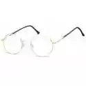 Lenonki Okrągłe Okulary Oprawki Optyczne 926C Złote