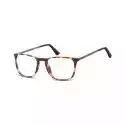 Okulary Oprawki Zerówki Korekcyjne Nerdy Unisex Sunoptic Ac25A B