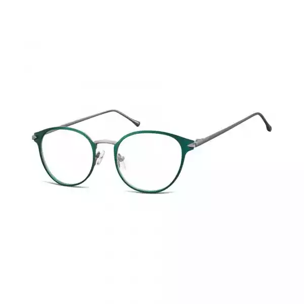 Oprawki Okularowe Kocie Oczy Damskie Stalowe Sunoptic 940D Zielo