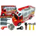  Auto Rozkładane Walizka Straż Pożarna Akcesoria Lean Toys