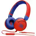 Słuchawki Nauszne Jbl Jr310 Czerwono-Niebieski