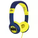 Otl Słuchawki Nauszne Otl Batman Crusader Niebiesko-Żółty