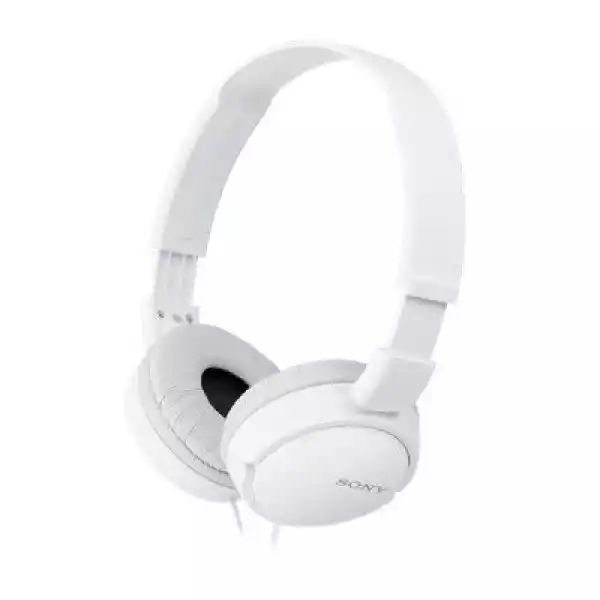 Słuchawki Sony Mdrzx110Apw Z Mikrofonem Biały