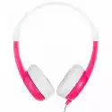 Słuchawki Nauszne Buddyphones Connect Biało-Różowy