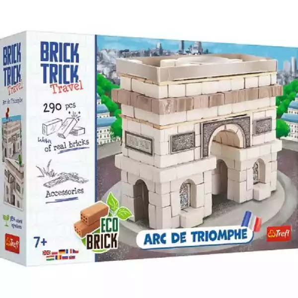 Klocki Konstrukcyjne Trefl Brick Trick Travel Łuk Triumfalny 615