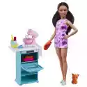 Mattel Lalka Barbie Pieczenie Z Kotkiem Hcd44