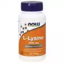 Now Foods L-Lizyna 500Mg - Suplement Diety 100 Tab.